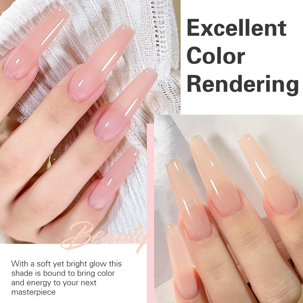 Larvall Beautpal soak-off UV gel polish enables easy removal and care.
