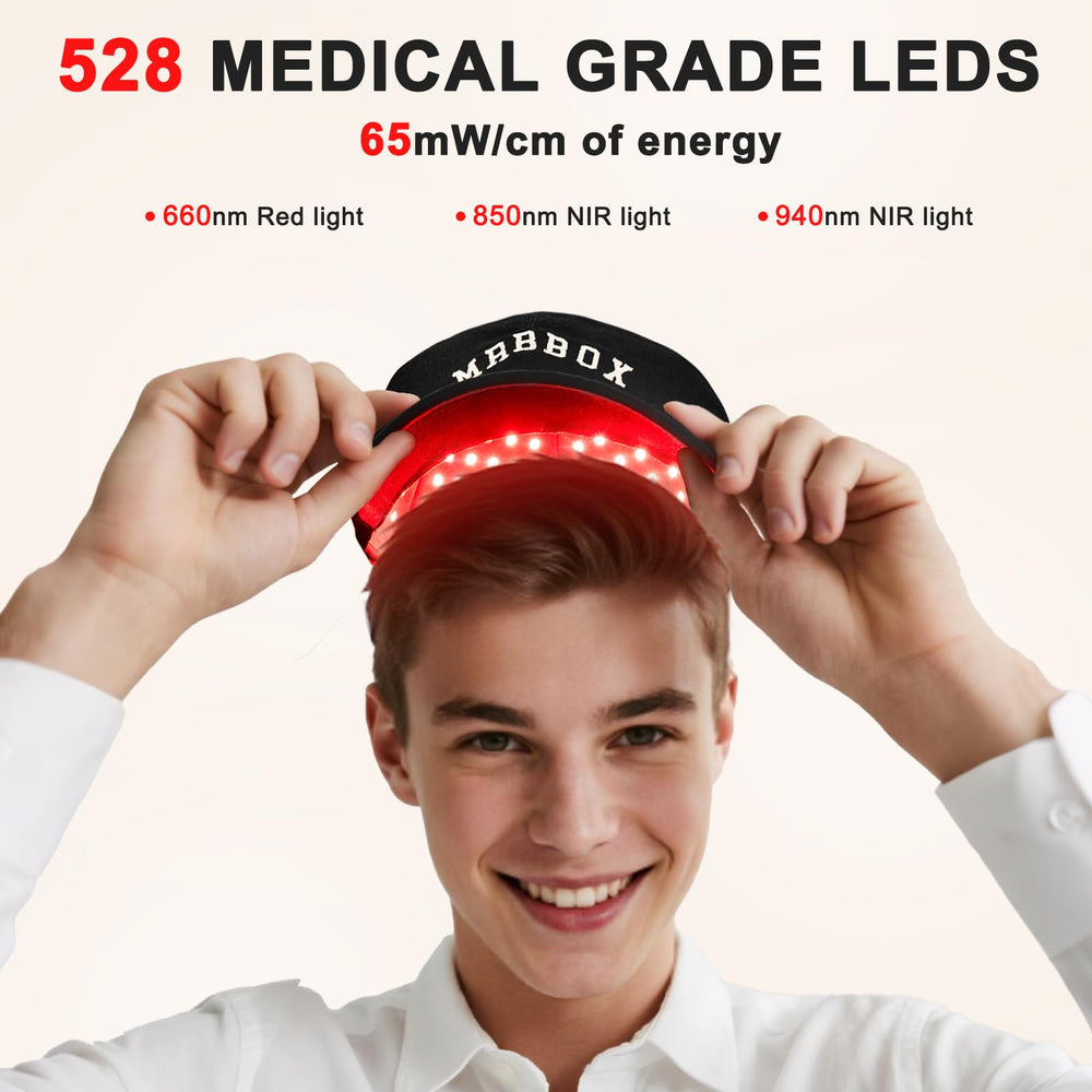 Laser Hair Growth Cap adjustable strap ensures a secure, comfortable fitting session.