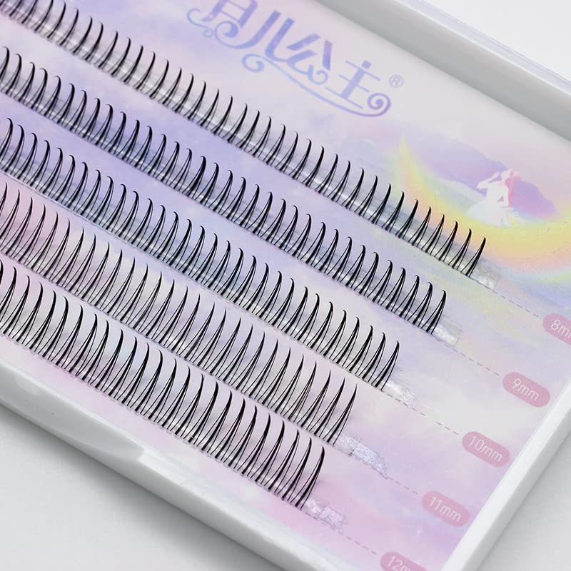 LASGOOS A Shape lashes 8-12mm collection for versatile eye length options.
