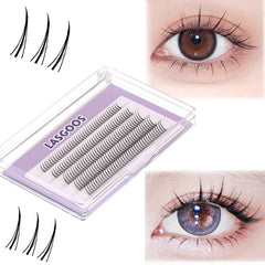 LASGOOS volume lashes 200pcs for a fuller, dramatic lash effect.