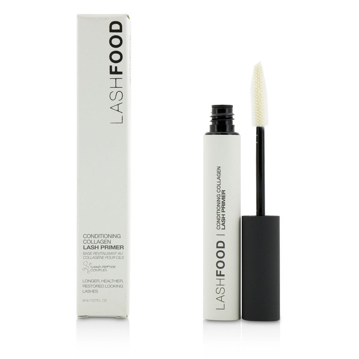LashFood conditioning collagen fiber primer wand for lift and subtle volume