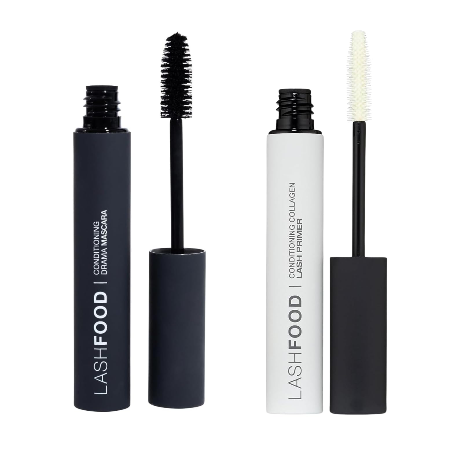 LashFood Prime & Define Duo box for a defined, nourished lash look.