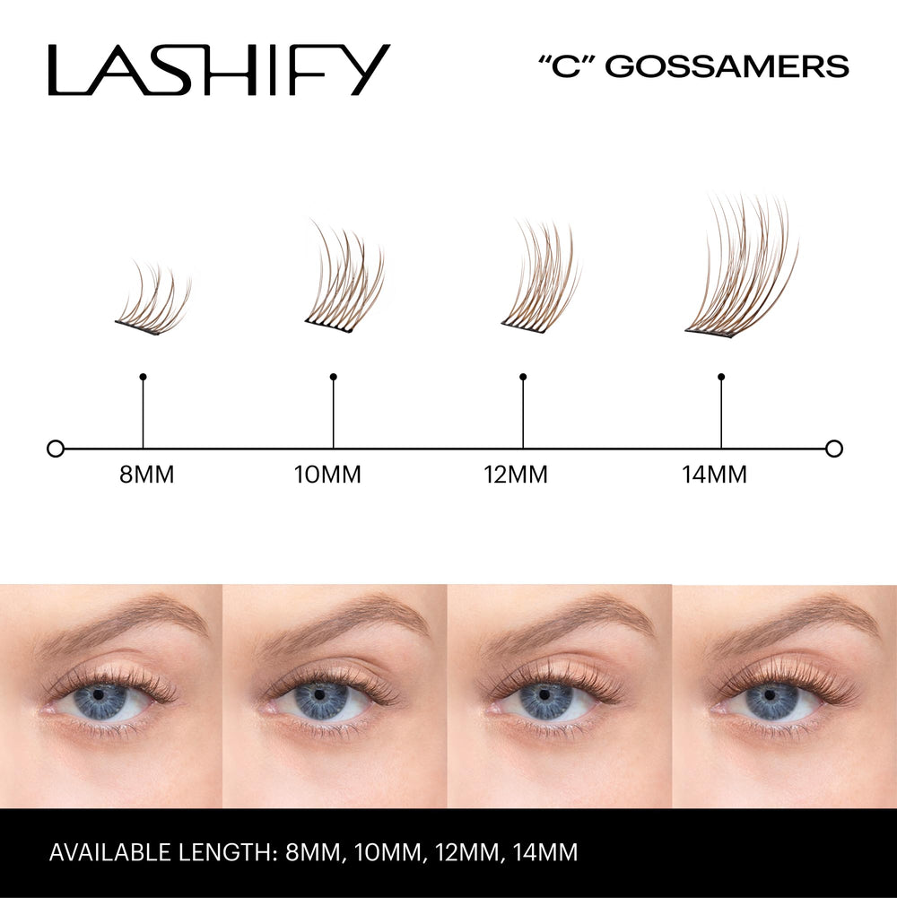 Premium Korean PBT Silk lashes for a soft, natural look from Lashify.