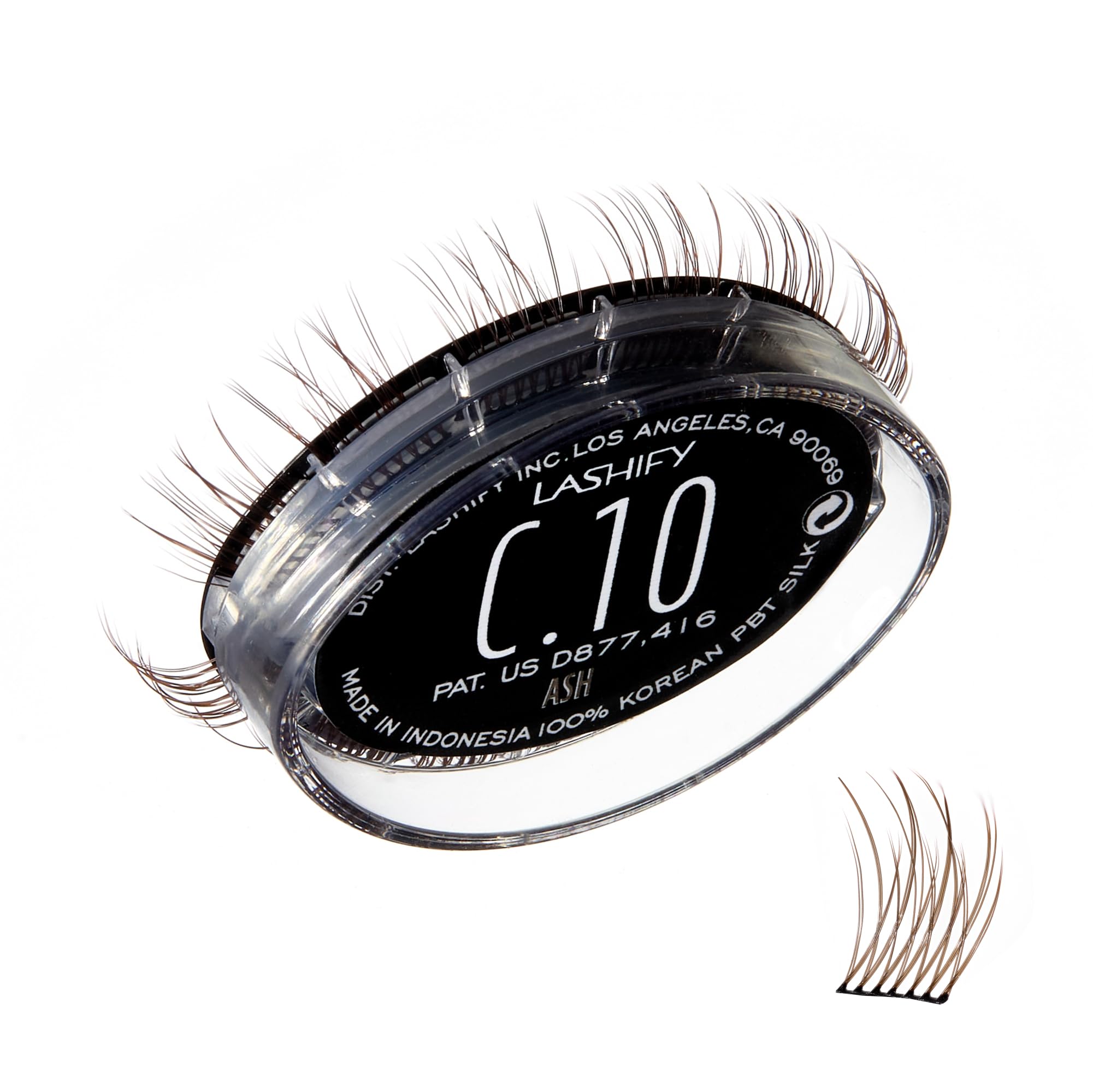Lashify Curl 10mm Gossamer Ash refill for natural, long-lasting wear
