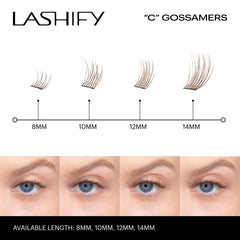 Packaging shot highlights 12 lashes per cartridge for long-lasting wear.