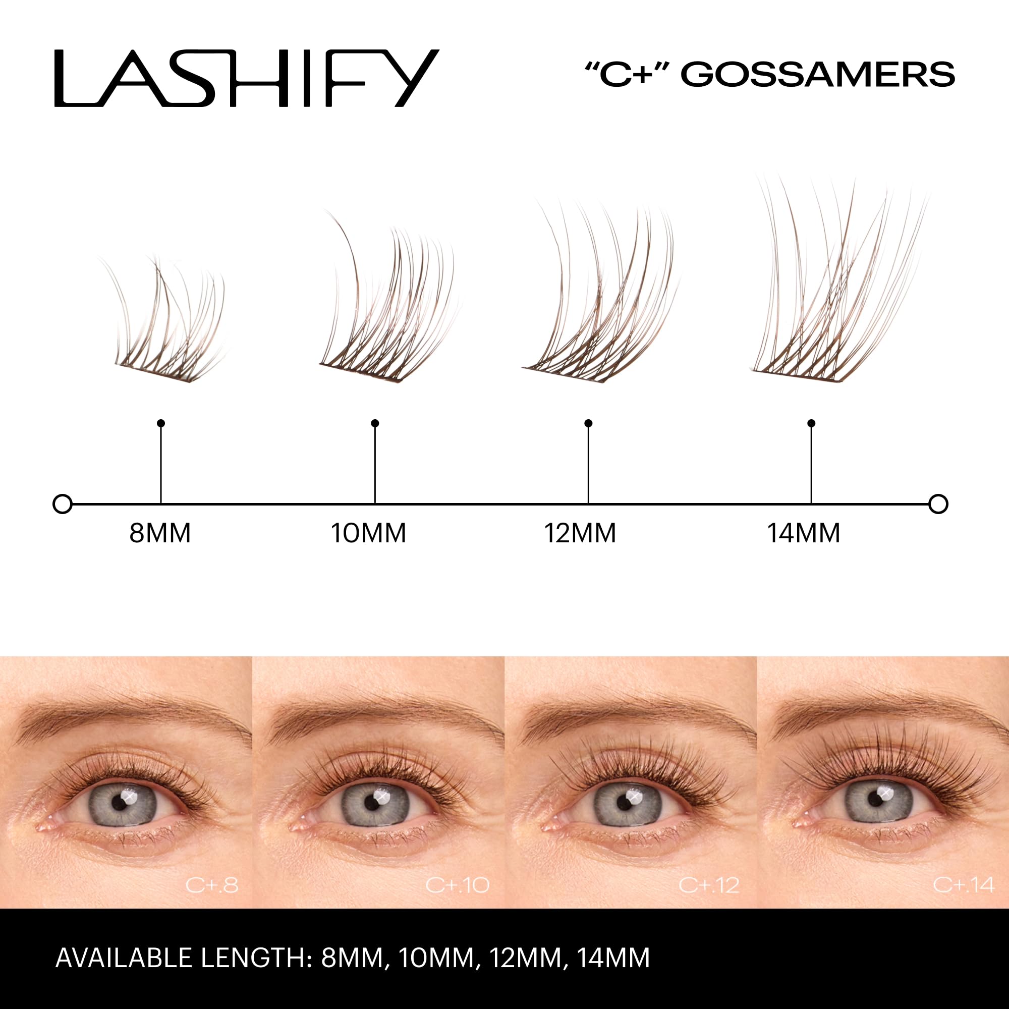 Lashify Curl Plus+ Ash 8mm cartridge top removal detail