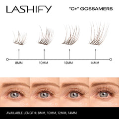 Lashify Curl Plus+ Ash 8mm cartridge top removal detail