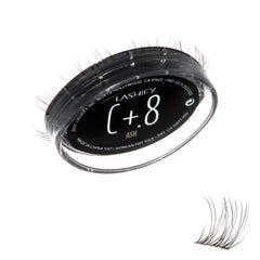 Lashify Curl Plus+ Ash 8mm refill pack for natural daily lift