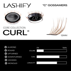 Lashify Fuse Control Wand in use for precise lash application