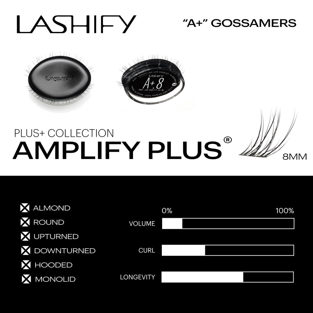 Lashify Fuse ControlWand in use for precise lash placement