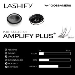 Lashify Fuse ControlWand in use for precise lash placement