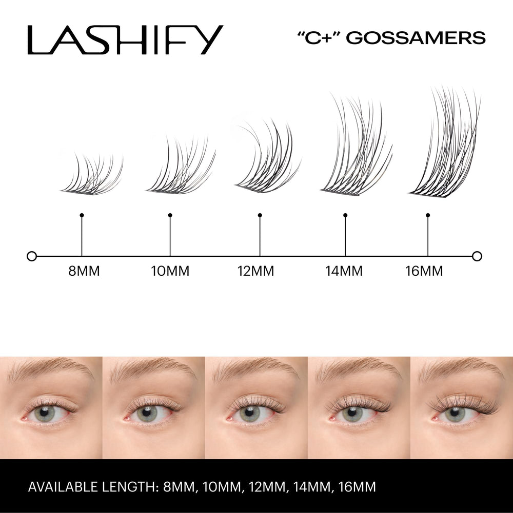 Lashify Fuse ControlWand usage with Curl Plus+ for precise placement