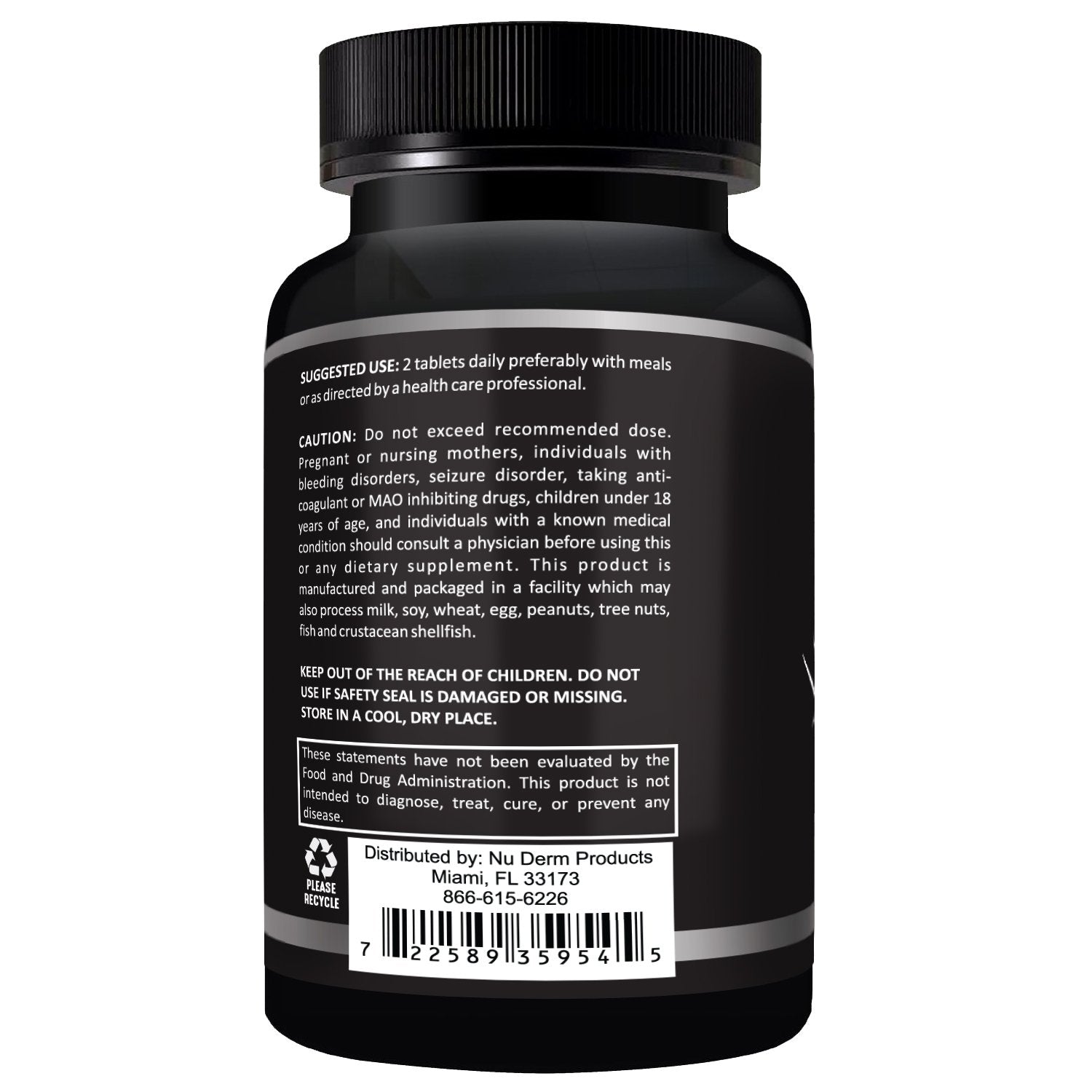 Lashtastic capsules on white surface highlight non-GMO gluten-free formula