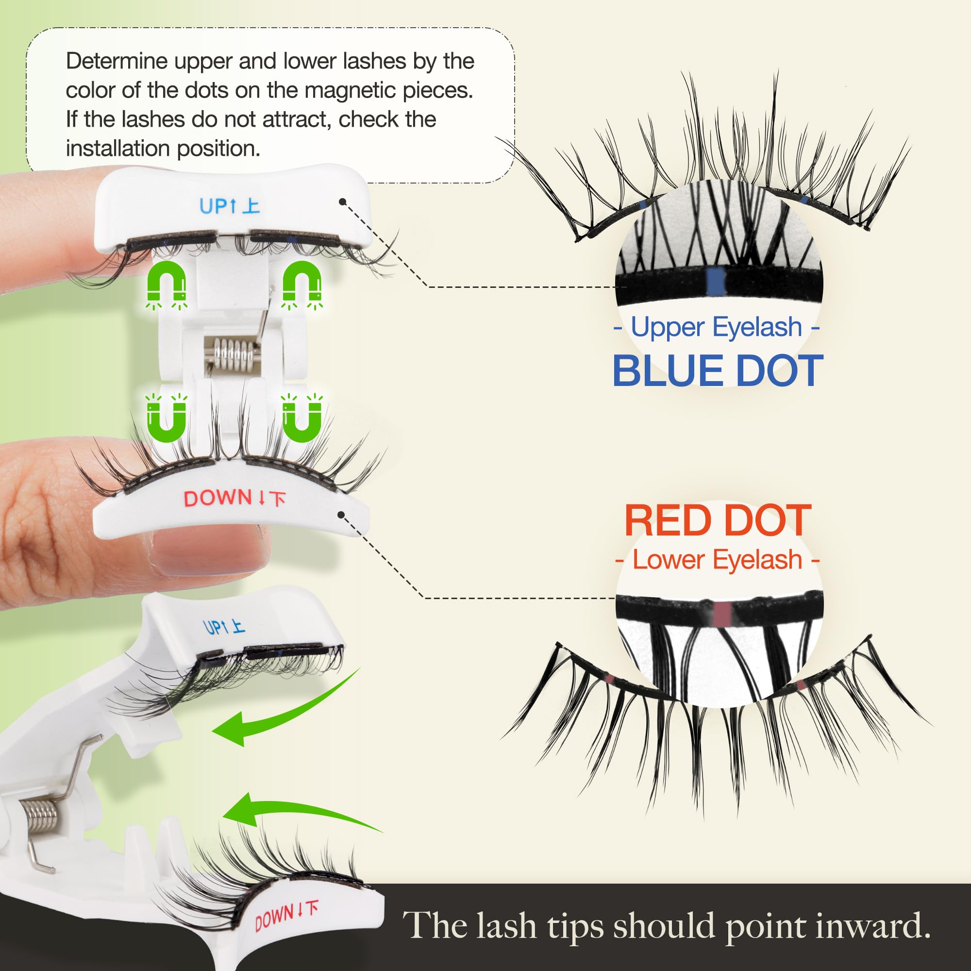 LASHVIEW glue-free magnetic lashes reduce mess and irritation.