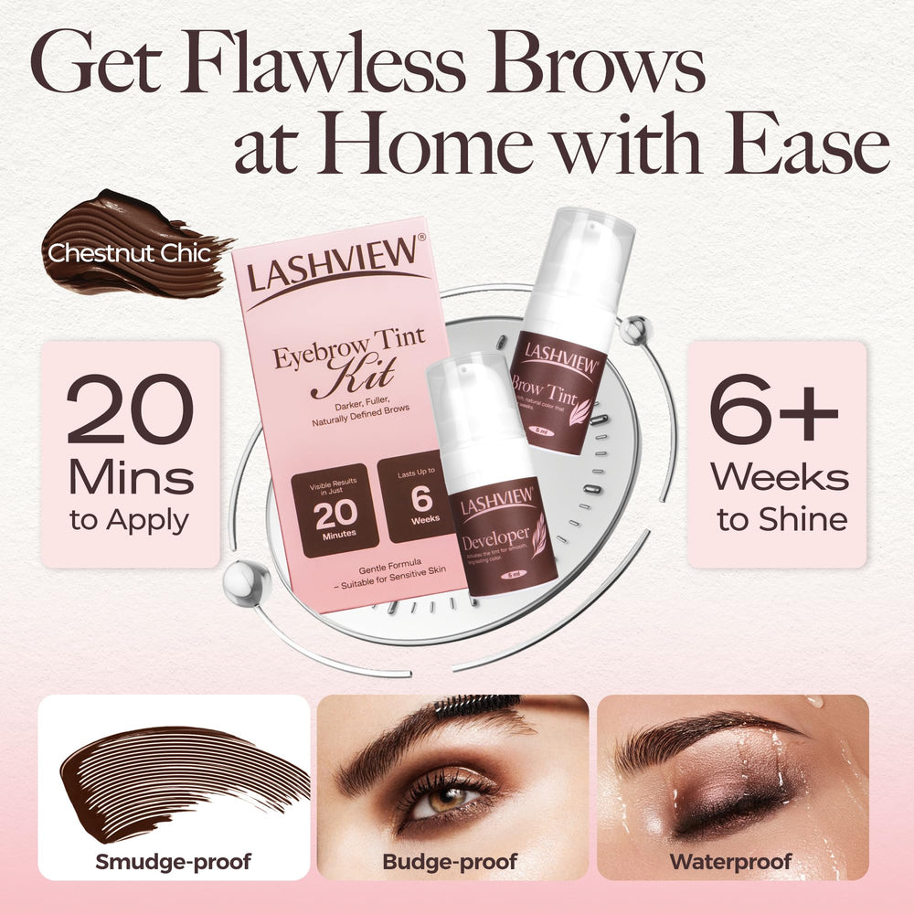 LashVIEW brushes and tools for a complete home lift
