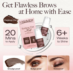 LashVIEW brushes and tools for a complete home lift