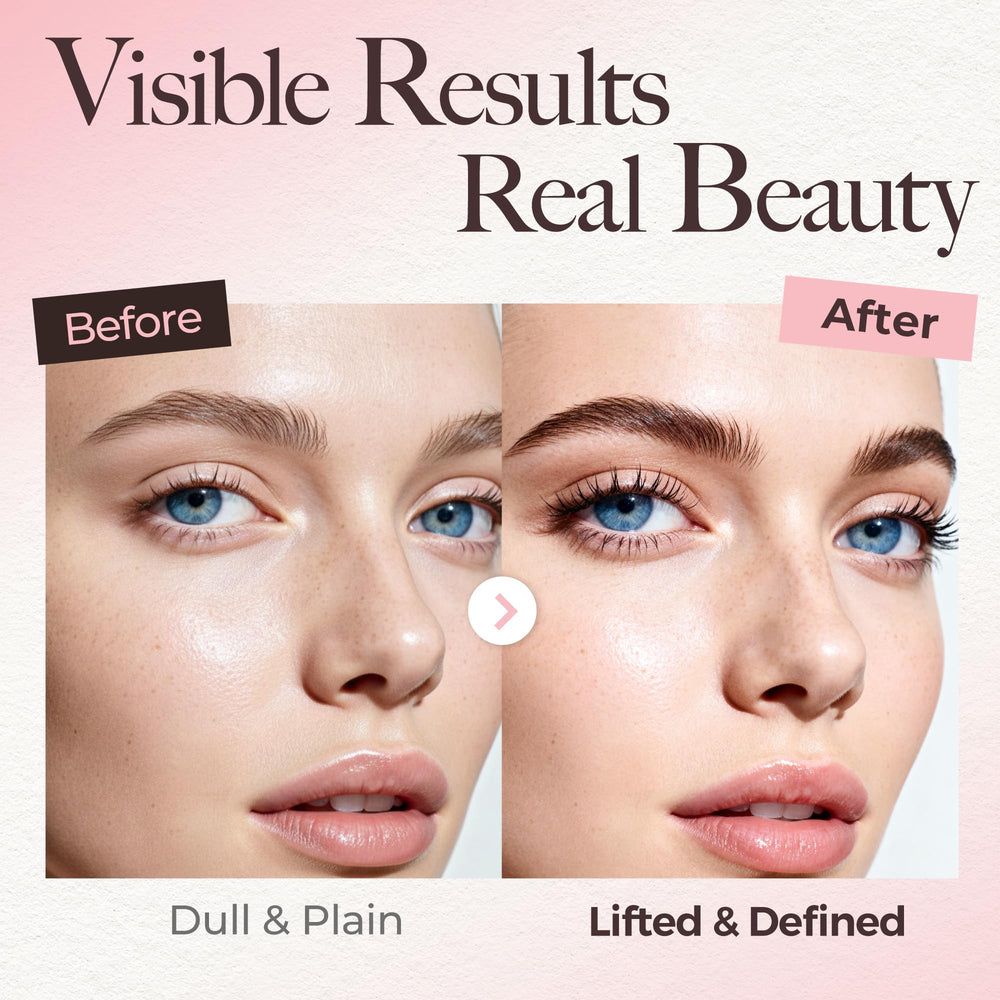 LashVIEW application demo of at-home lash lift and brow lamination