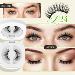 LASHVIEW magnetic lashes provide a natural look for all-day confidence.