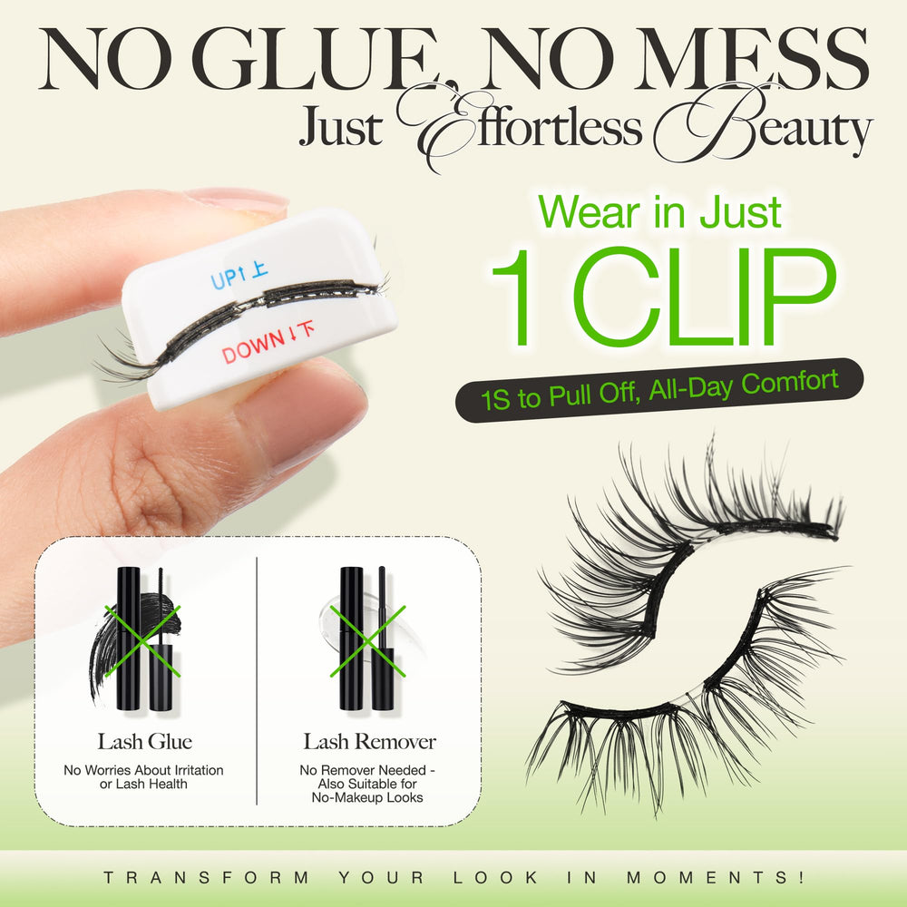 LASHVIEW Upgrade Magnetic Lashes offer waterproof performance for rainy days or workouts.