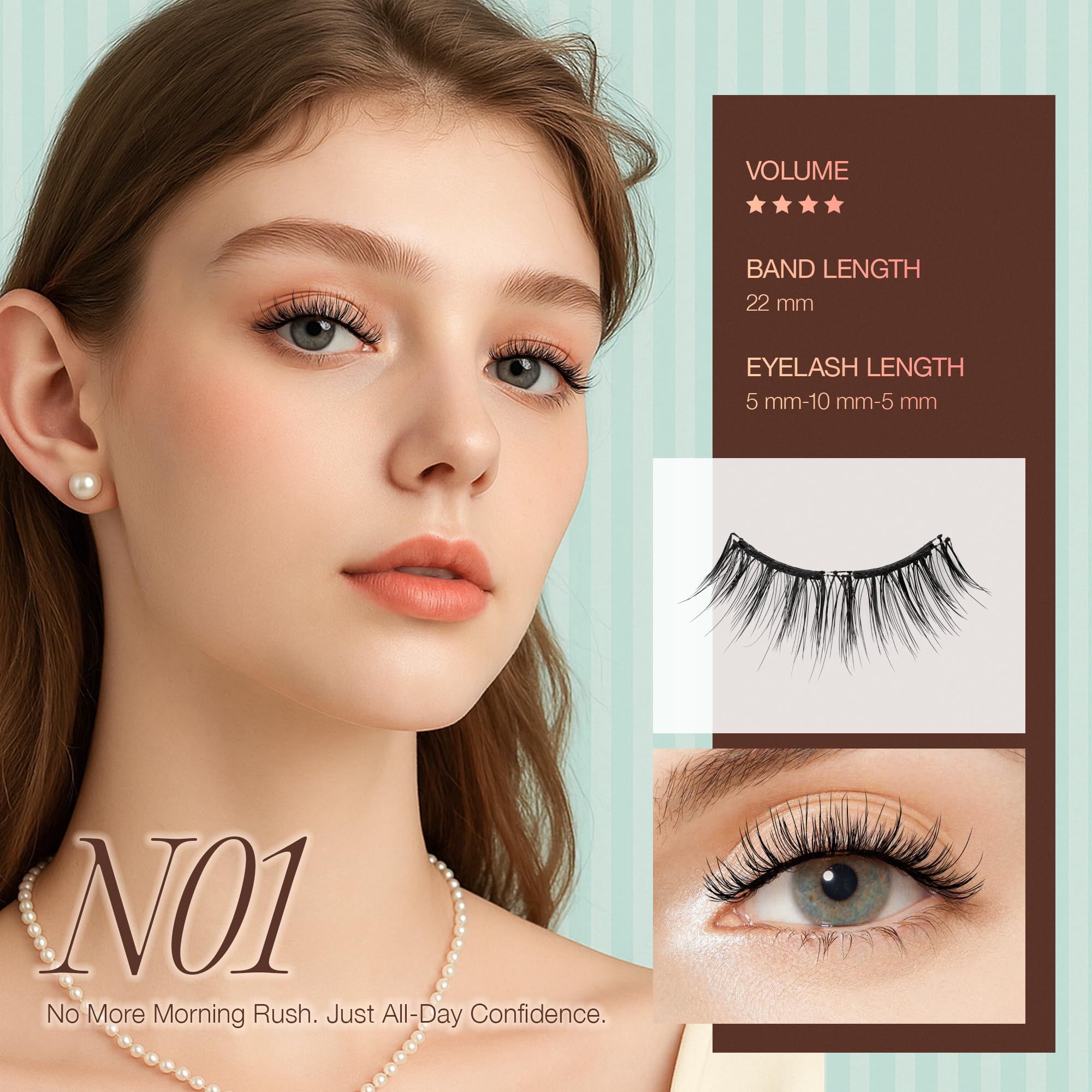 LashVIEW upgraded applicator for easy, beginner-friendly lash application.