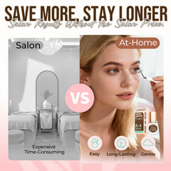 LASHVIEW waterproof symbol with lashes staying intact during activity.