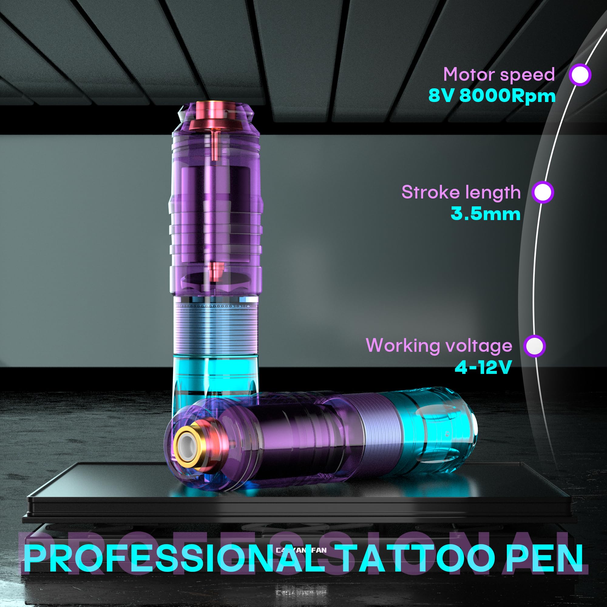 LASTJUDG battery compartments highlight dual 1500mAh power for longer sessions.