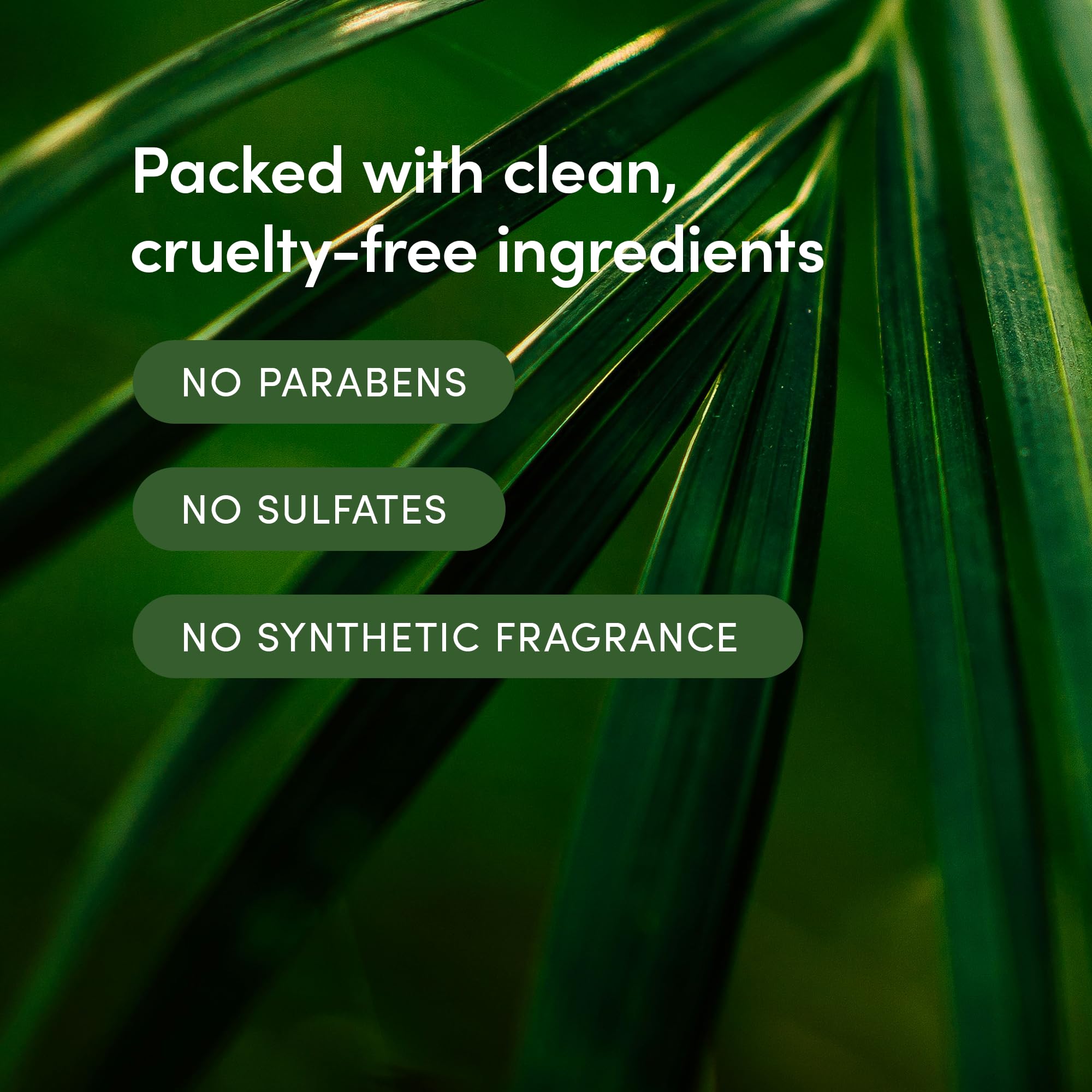 Comfrey, chamomile, rose blend close-up emphasizing scalp care.