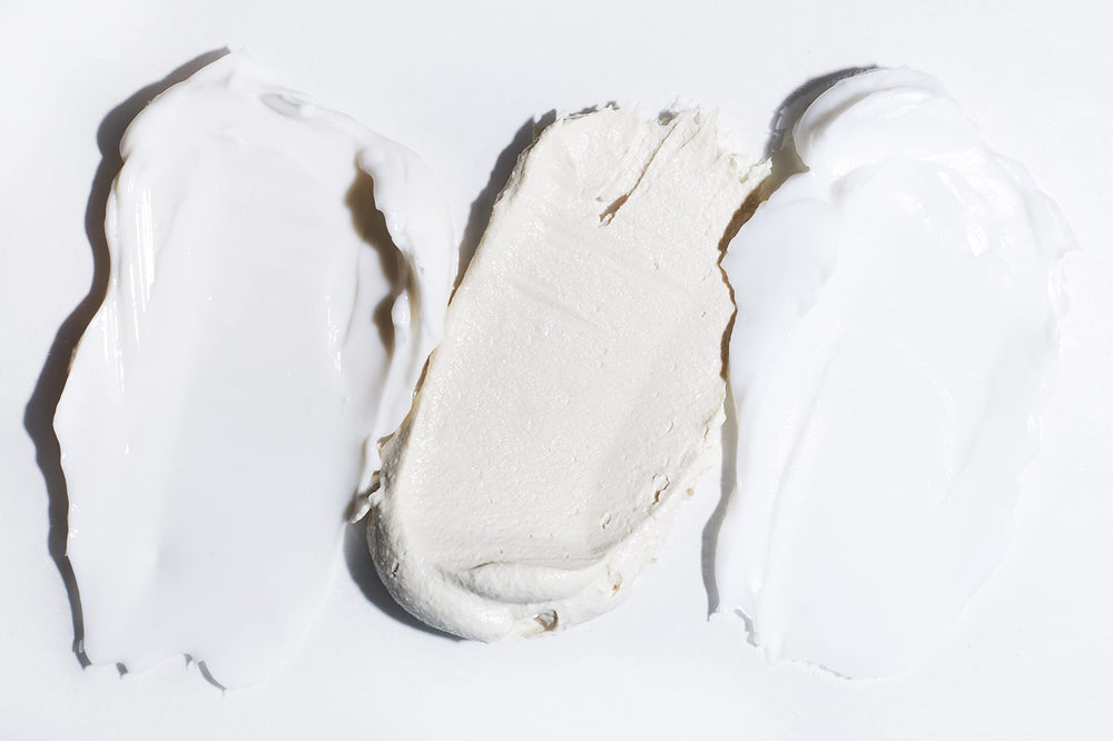 LATHER Ultra Mild Face Wash packaging display conveys clean, paraben-free and fragrance-free formula.
