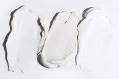 LATHER Ultra Mild Face Wash packaging display conveys clean, paraben-free and fragrance-free formula.