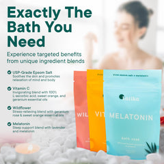 Latika Soaks Vitamin C packshot emphasizes brightening soak for refreshed skin
