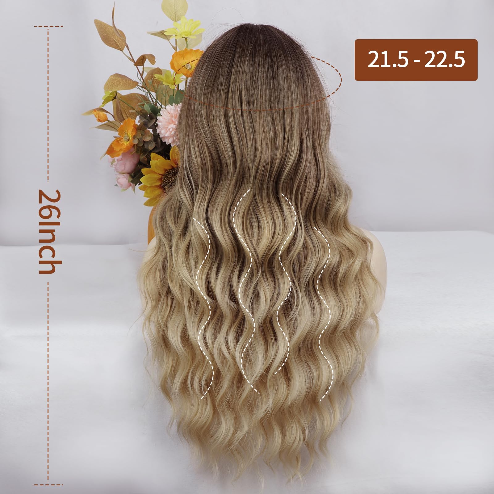Lativ Blonde Wig bangs offer styling options from air to natural looks