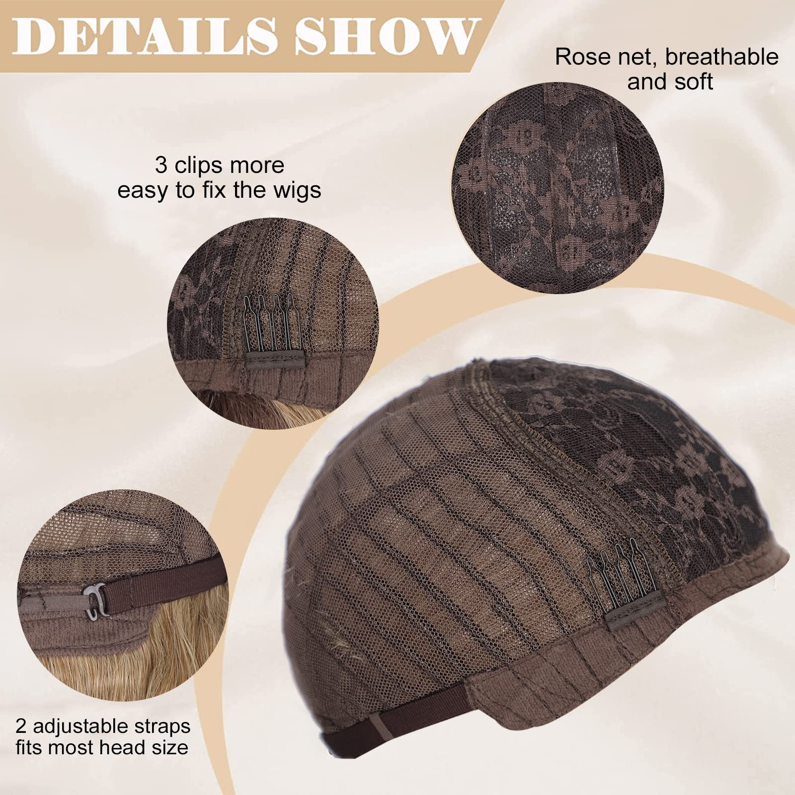 Lativ Blonde Wig heat resistant fibers enable flexible styling
