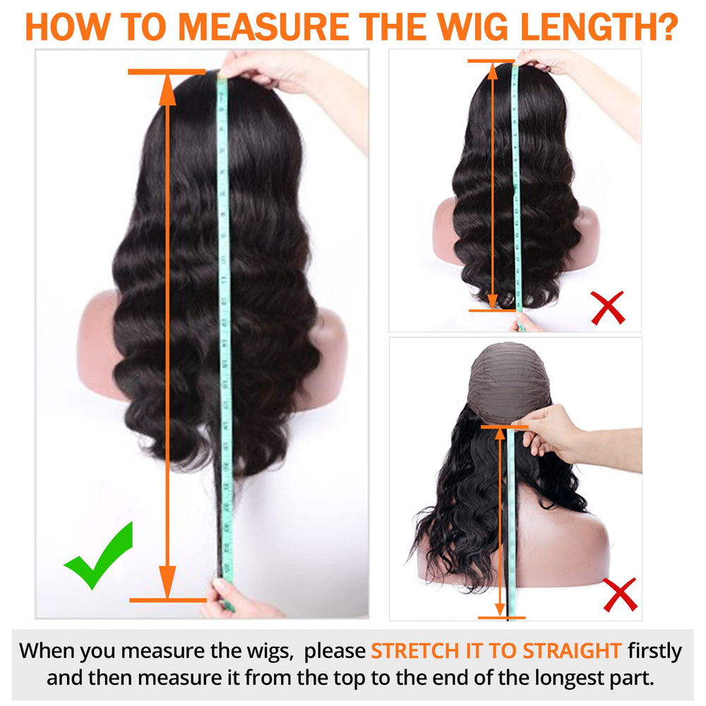 Lativ Body Wave Wig with Bangs, natural black color tone for seamless blend.