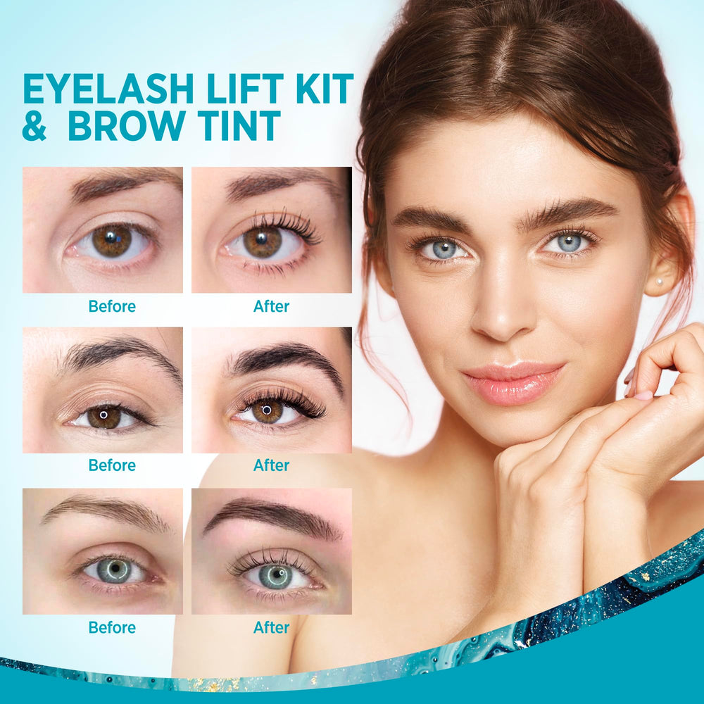 LATORICE lash lift kit contents show tools for lash and brow lamination