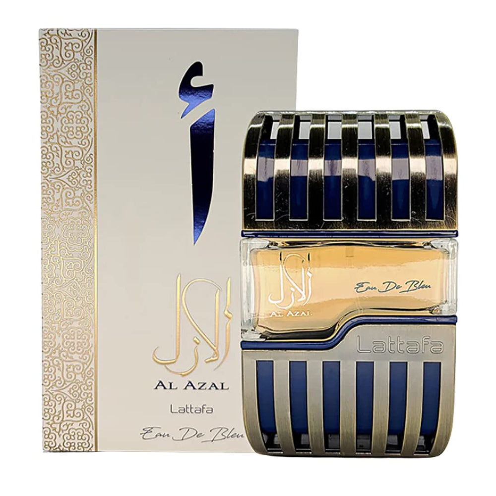 Lattafa Al Azal spray action shows easy application and long-lasting fragrance
