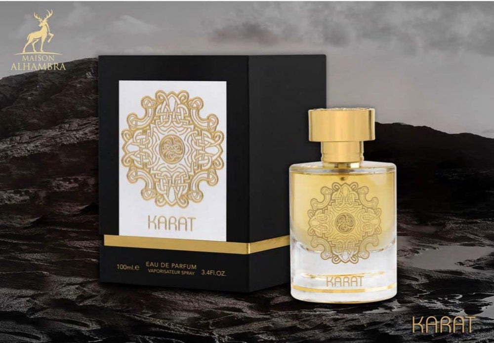 Lattafa Alhambra Karat spray action enables easy application and instant aura.