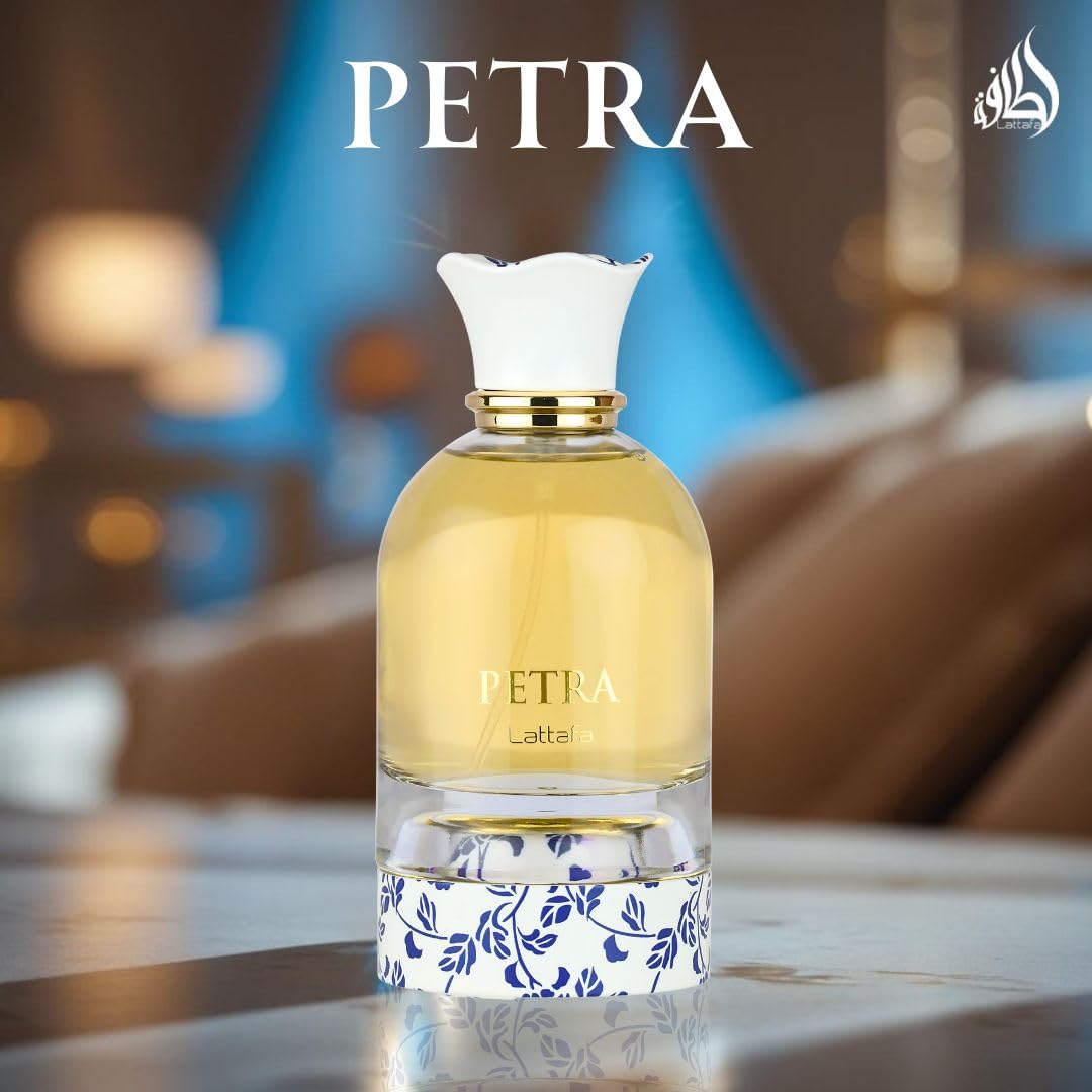 Lattafa Petra EDP luxury box emphasizes premium gifting appeal