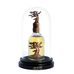 Lattafa Pride Eternal Oud amber-woody aroma concept seen in a premium visual for evenings