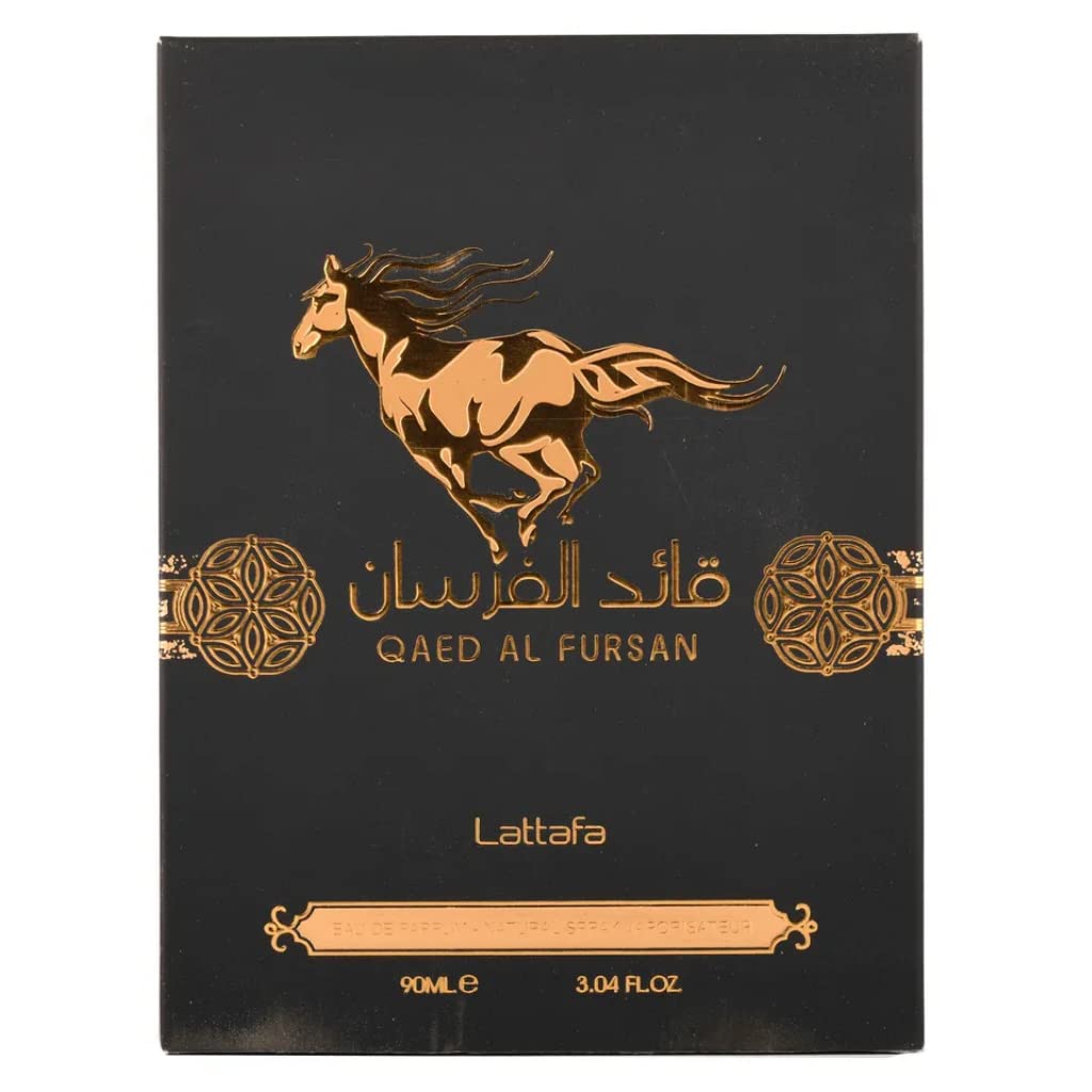 Top notes of saffron and pineapple evoke vibrant opening for Qaed Al Fursan.