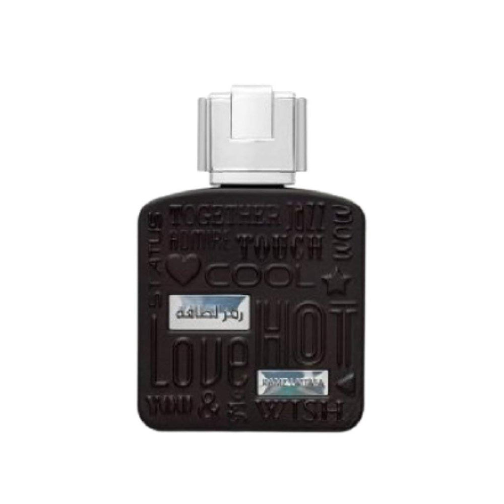 Lattafa Ramz Silver heart notes heliotrope and cedar in bloom.