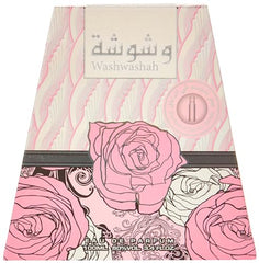 Lattafa Washwashah deodorant spray, convenient everyday fragrance reapplication.