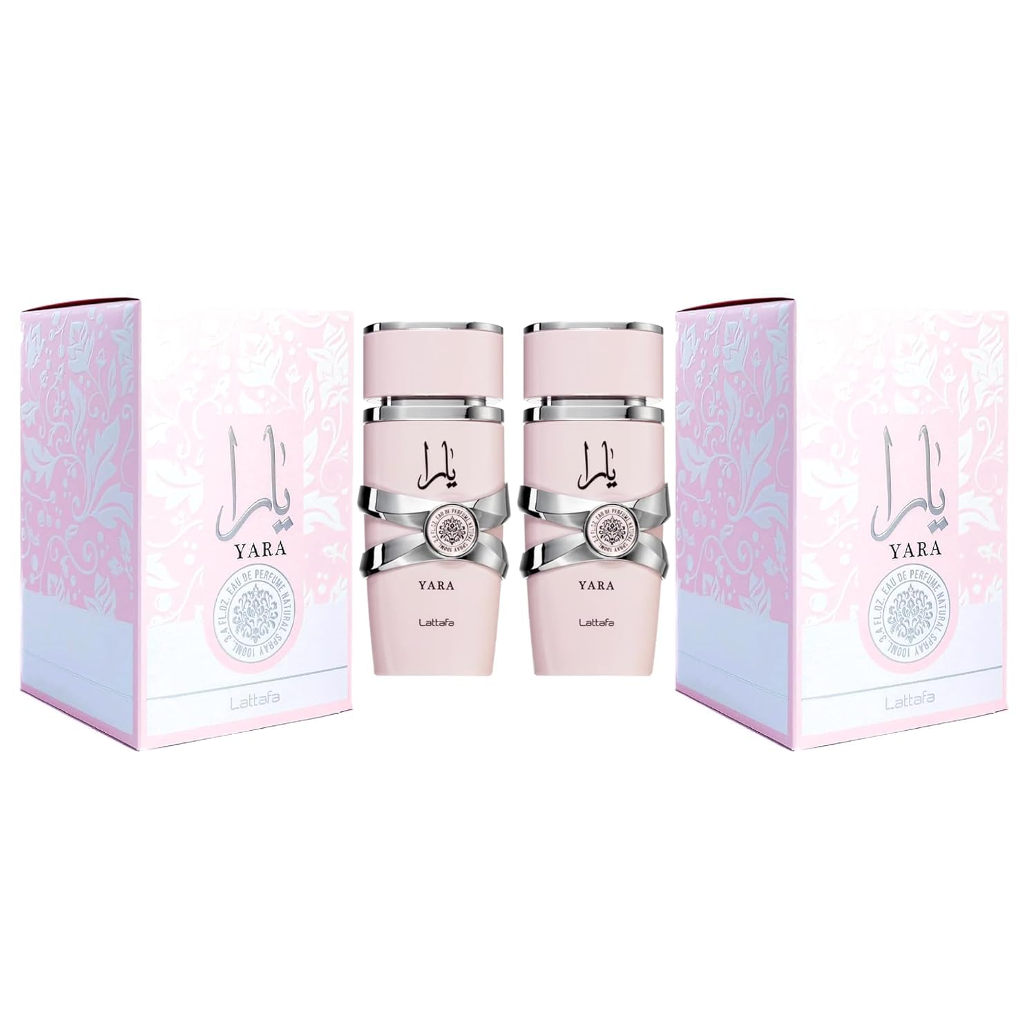 Lattafa Yara 2-pack box display, great gifting option.