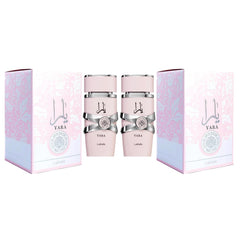 Lattafa Yara 2-pack box display, great gifting option.