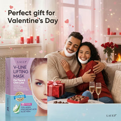 LAUER COSMETIC double chin reducer mask targets fullness with firming action