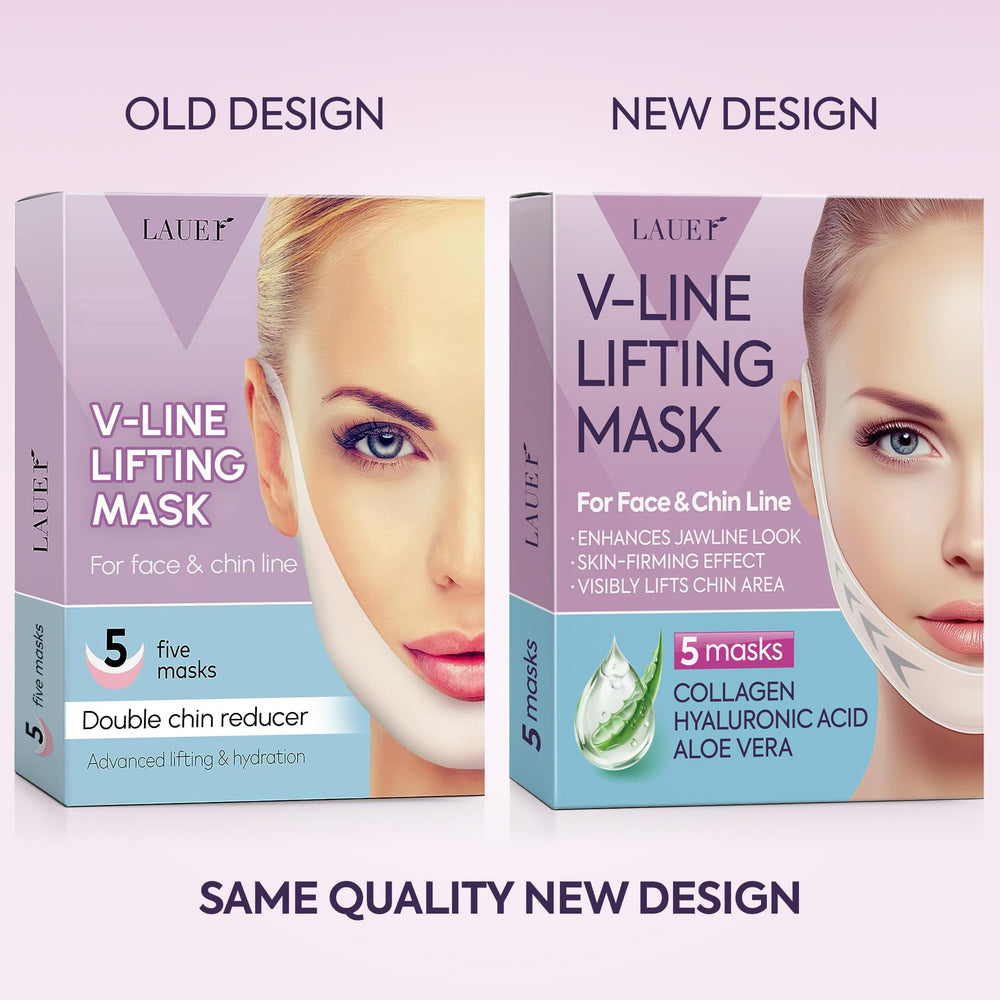 LAUER COSMETIC Sculpted jawline mask supports a sleeker profile