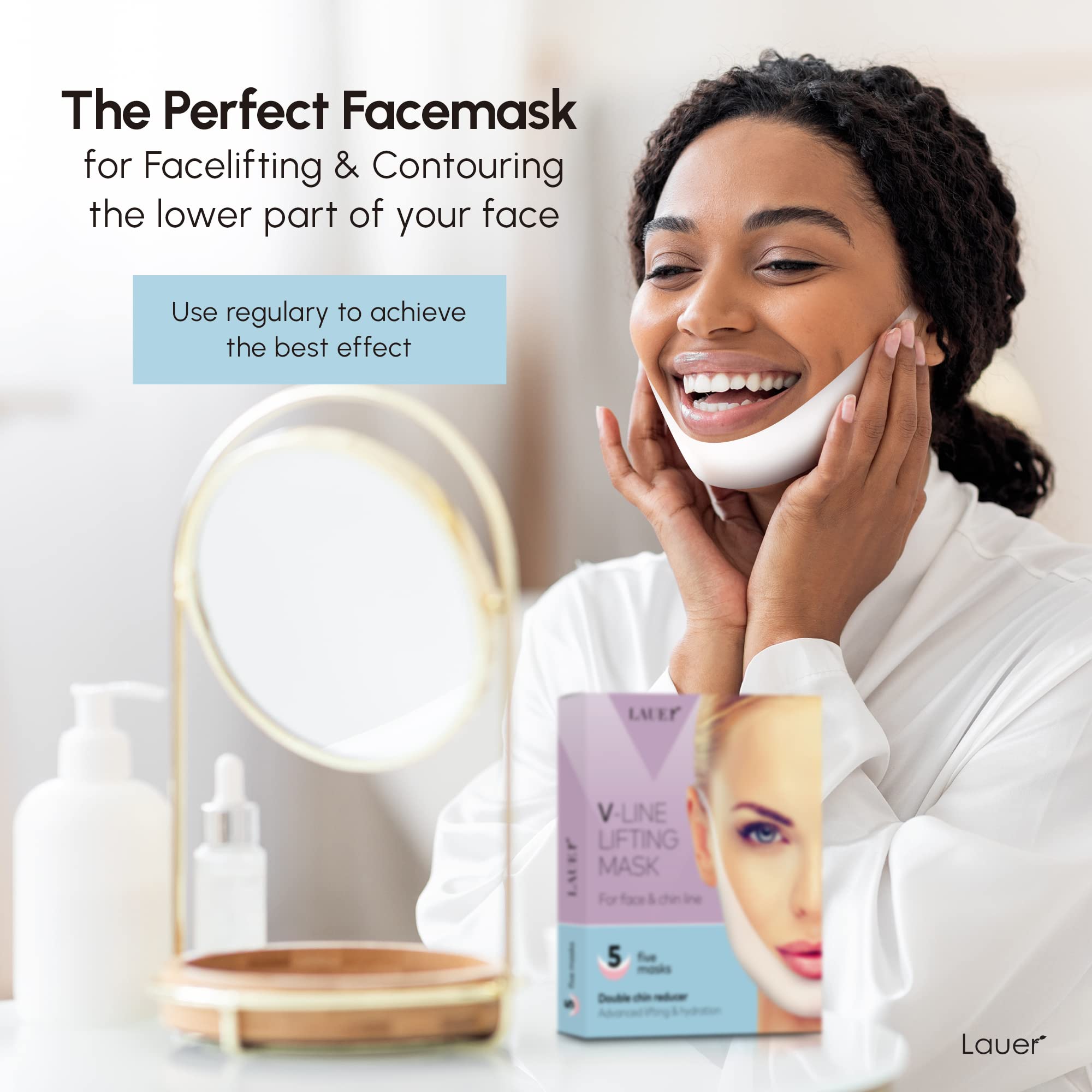 LAUER COSMETIC V-day ritual mask offers a refined routine for occasions