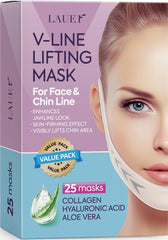 LAUER COSMETIC V-Line mask contours jawline for a sculpted look