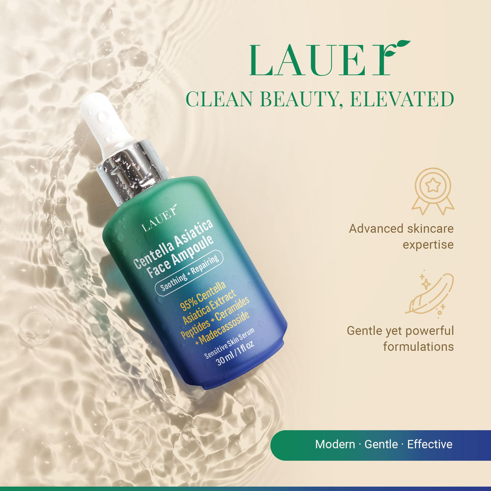 LAUER COSMETIC packaging emphasizes vegan and fragrance-free formula.
