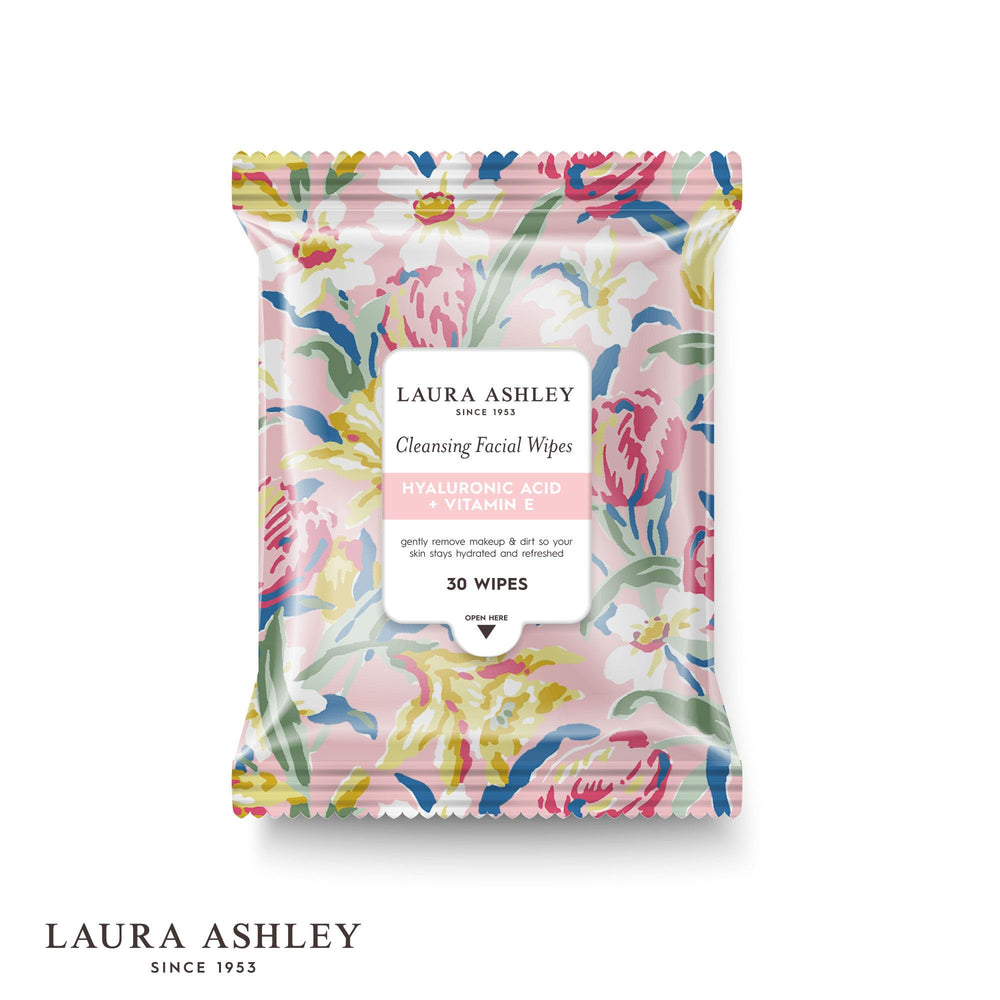 Laura Ashley retinol and niacinamide wipe targets signs of aging.