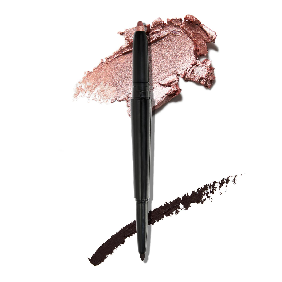 LAURA GELLER NEW YORK Swipe-n-Line Shadow Onyx delivers rich crease-free color on the lid.